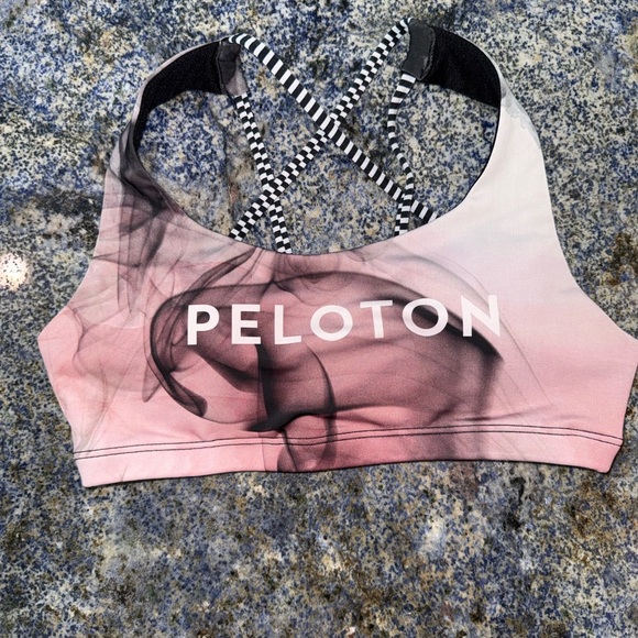 Onzie Other - Onzie Flow Peloton Pink and Black Sports Bra M